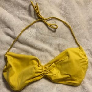 Victoria’s Secret Yellow Bikini Top
